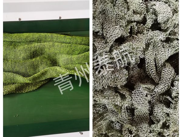 尼龍編織袋切斷效果對(duì)比
